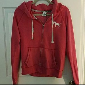 Victoria's Secret Pink zip up hoodie